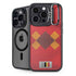 Belgium Soccer Flag iPhone 14 Pro Max Kickstand Case